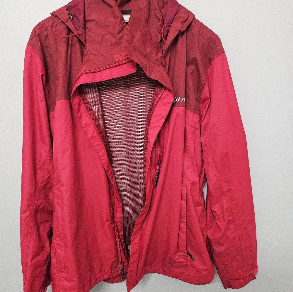 Patagonia Red Windbreaker Jacket